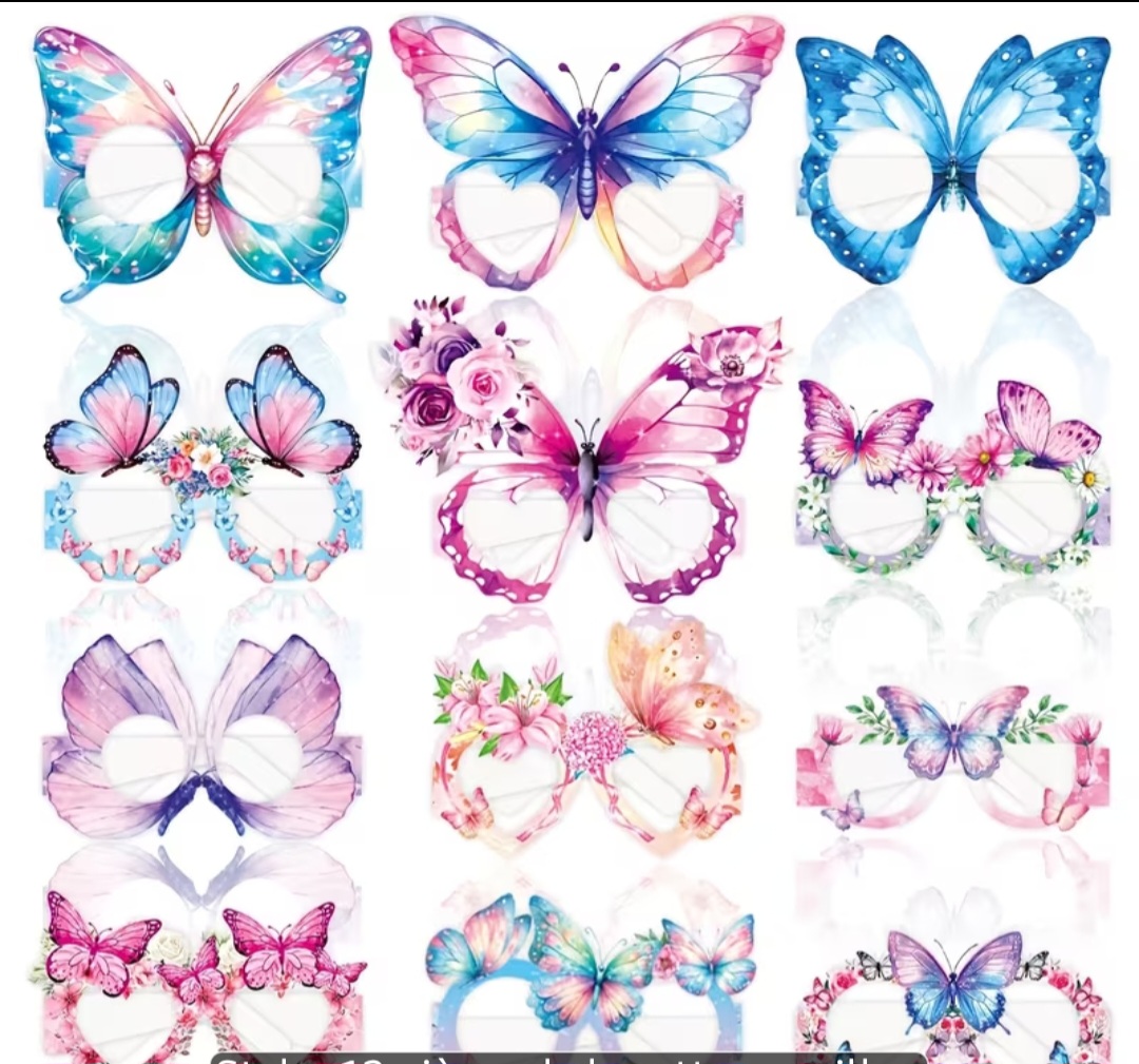 Lunettes papillons