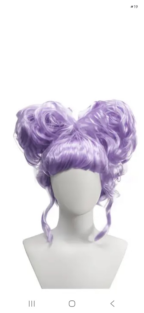Perruque mauve